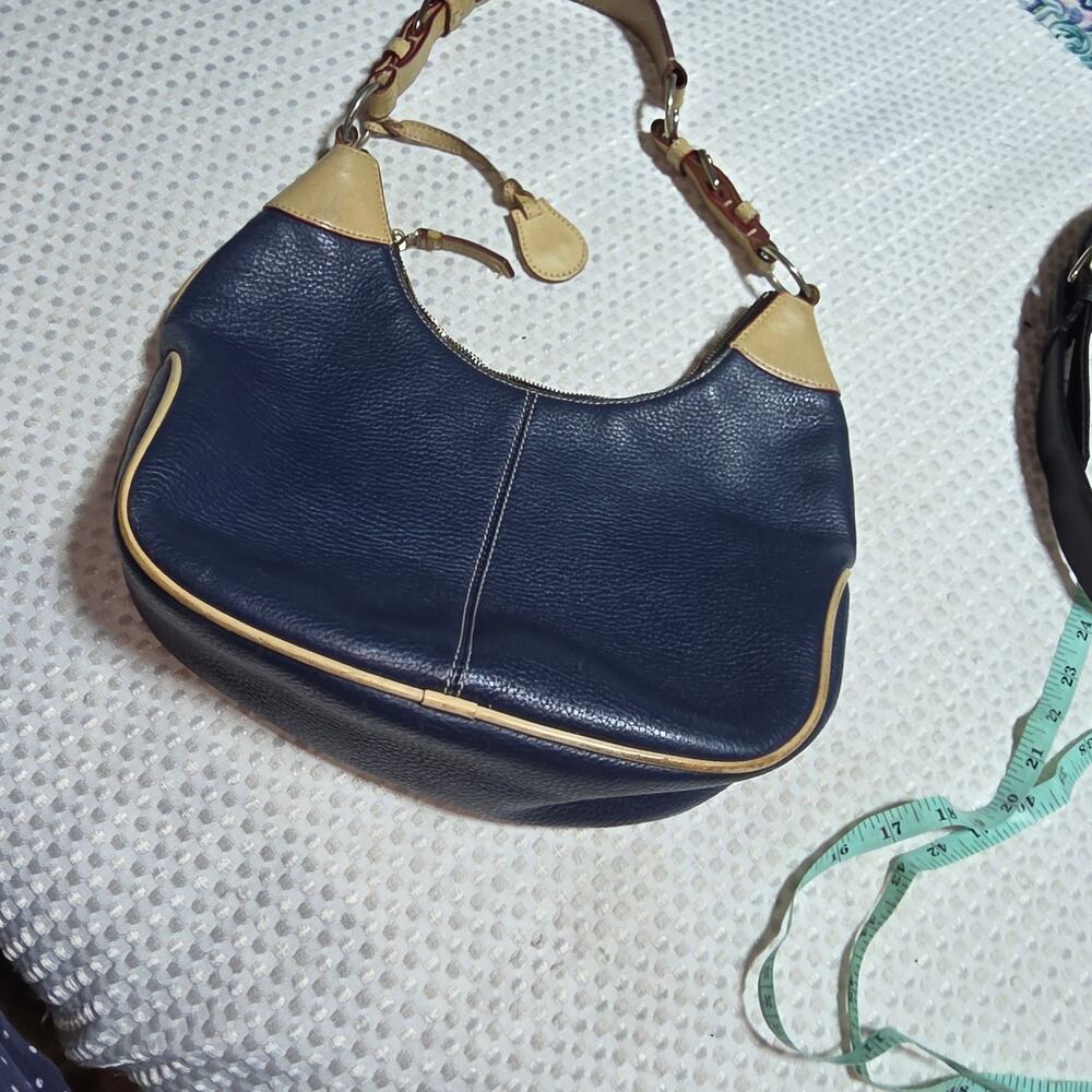 DOONEY & BOURKE VINTAGE LEATHER HOBO BAG